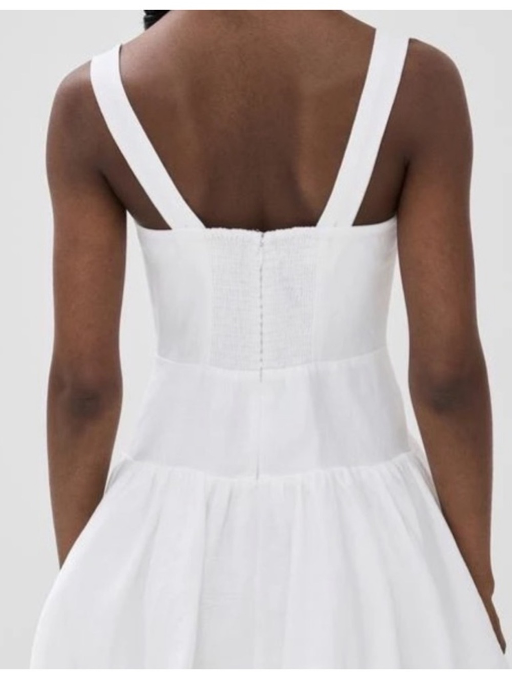 Reformation White Mini Dress - Picture 2 of 5